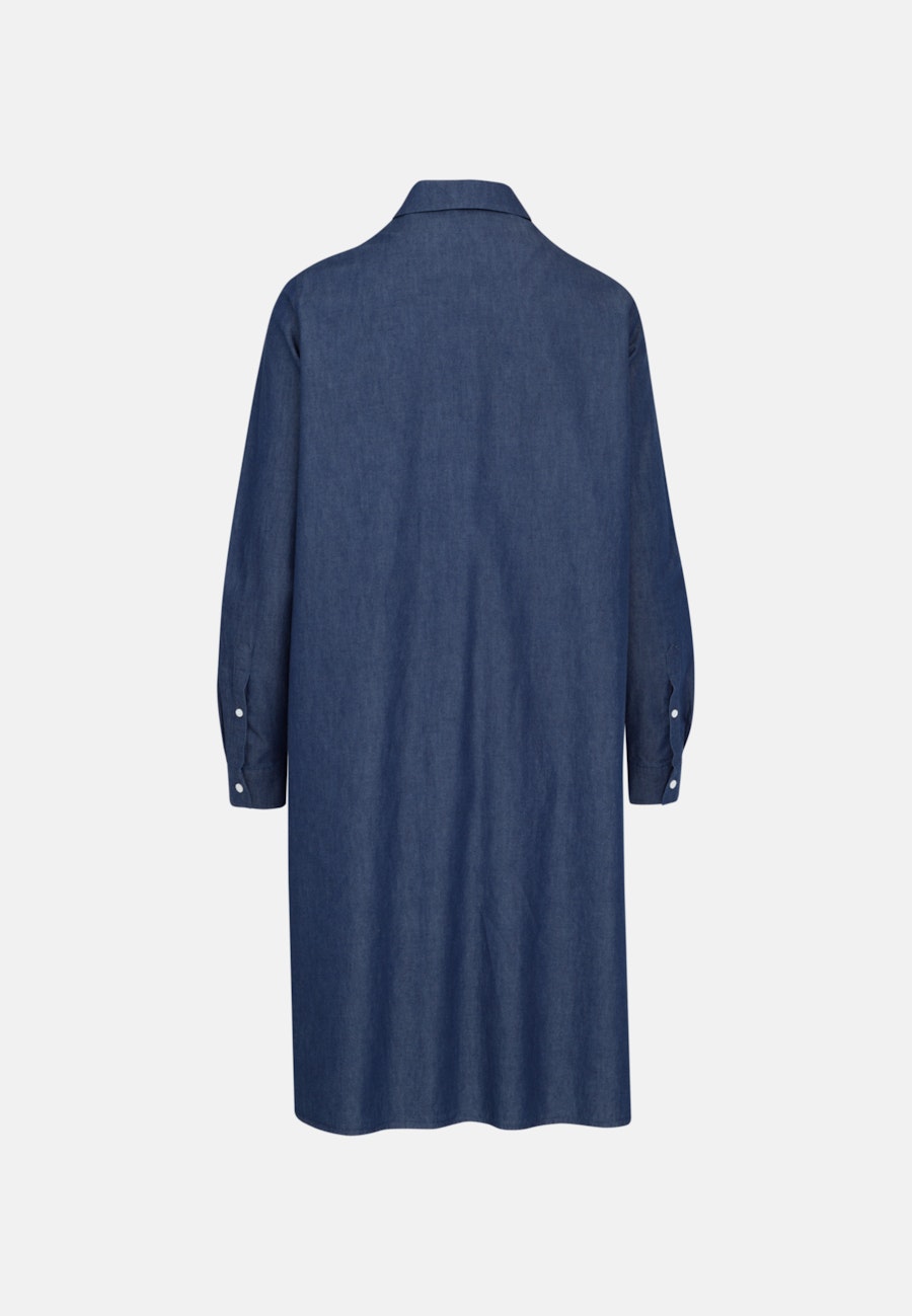 Denim Midi Kleid in Dunkelblau |  Seidensticker Onlineshop