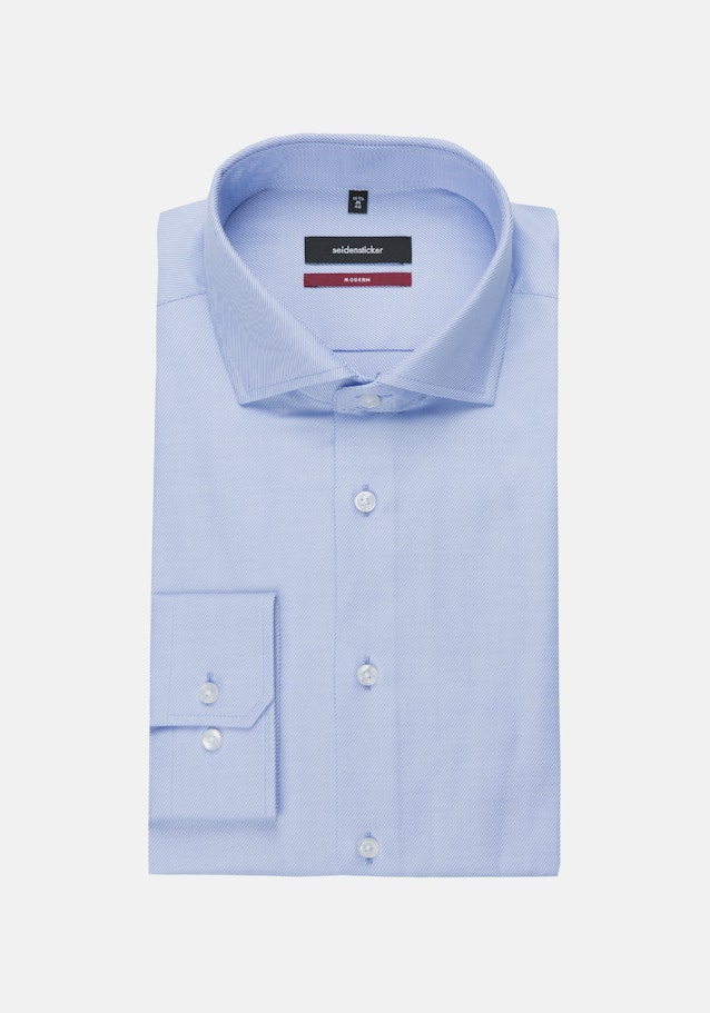 Regular Chemise Business Uni in Bleu Clair | Seidensticker Onlineshop