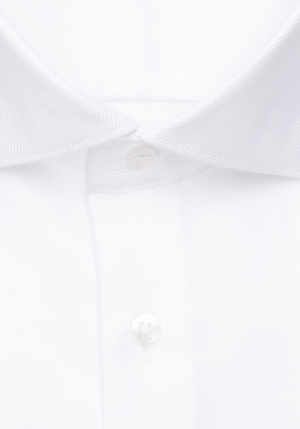 Regular Business Shirt Plain in White | Seidensticker Onlineshop