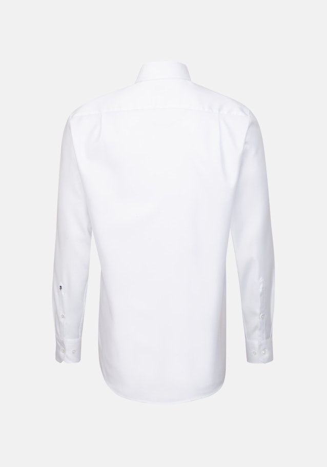 Regular Business Shirt Plain in White | Seidensticker Onlineshop