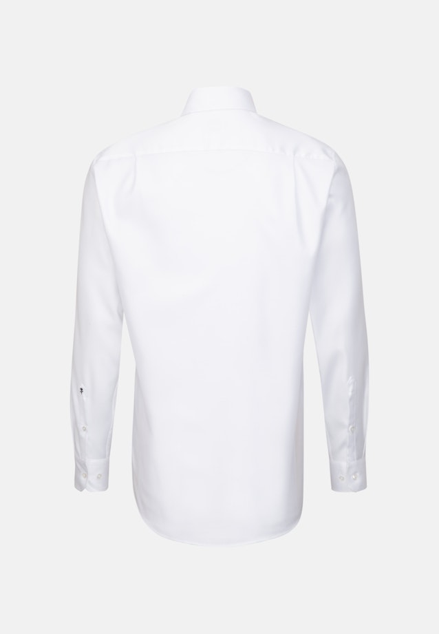 Regular Business Shirt Plain in White |  Seidensticker Onlineshop