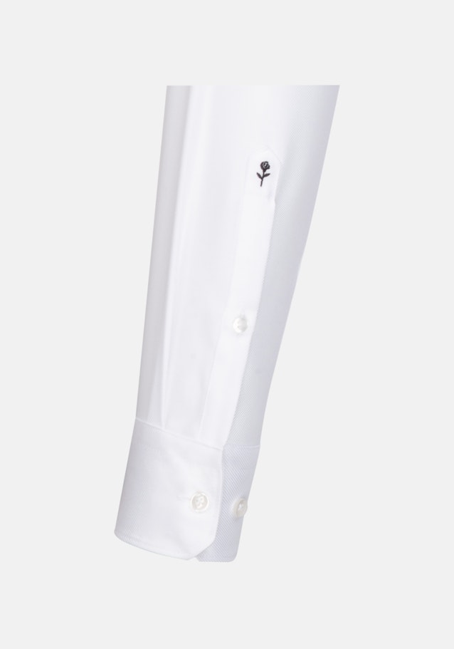 Regular Business Shirt Plain in White | Seidensticker Onlineshop