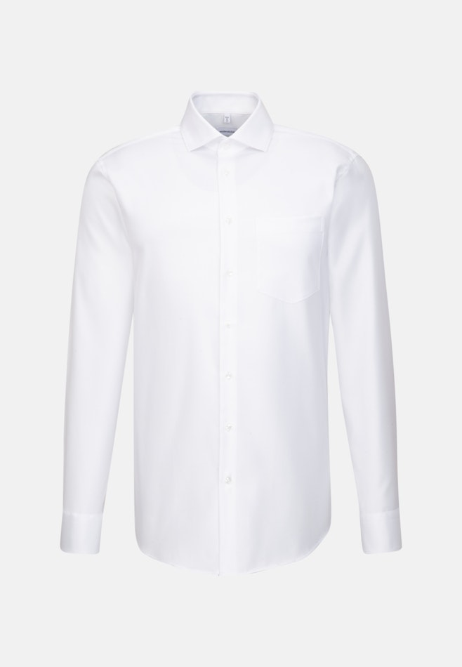 Regular Business Shirt Uni in White | Seidensticker online shop