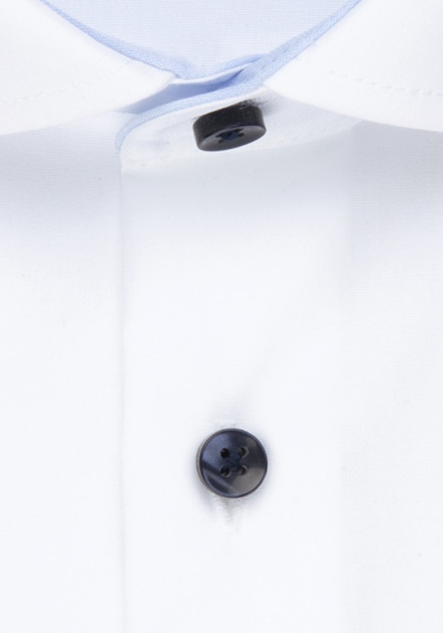 Non-iron Popeline Business overhemd in Slim with Kentkraag in Lichtblauw |  Seidensticker Onlineshop