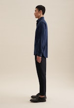 Slim Business Hemd Uni in Dunkelblau |  Seidensticker Onlineshop