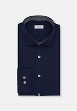 Slim Business Hemd Uni in Dunkelblau |  Seidensticker Onlineshop