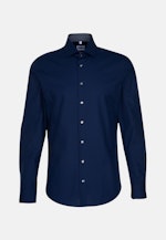 Slim Business Hemd Uni in Dunkelblau |  Seidensticker Onlineshop