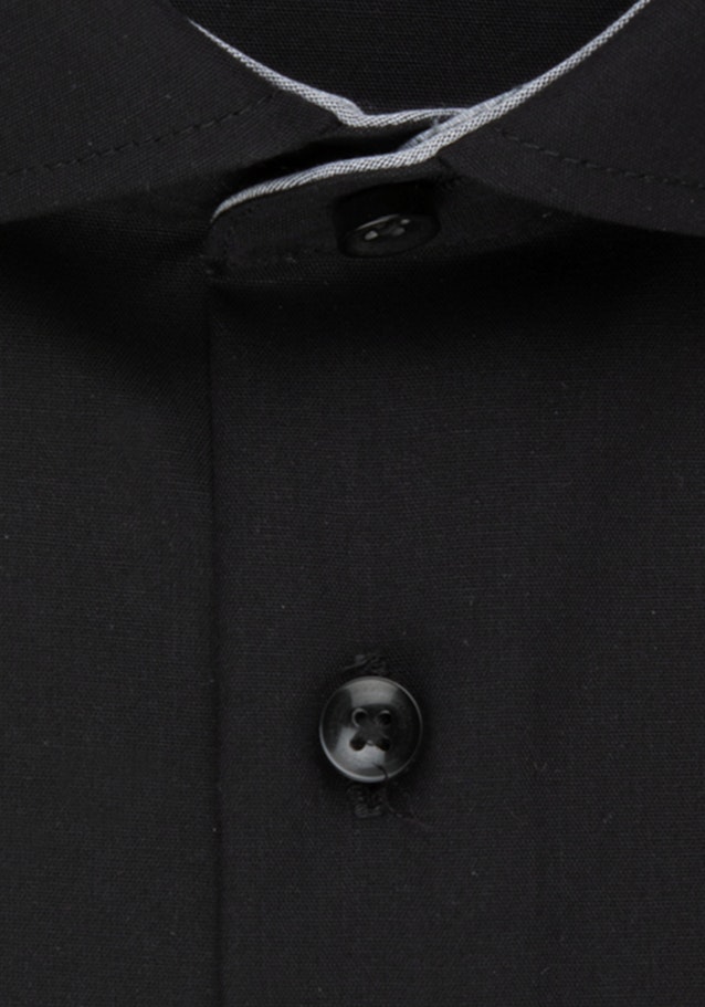 Slim Business Hemd Uni in Schwarz | Seidensticker Onlineshop