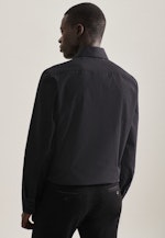 Slim Business Hemd Uni in Schwarz |  Seidensticker Onlineshop