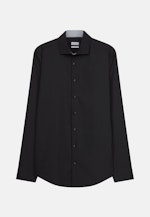 Slim Business Hemd Uni in Schwarz |  Seidensticker Onlineshop