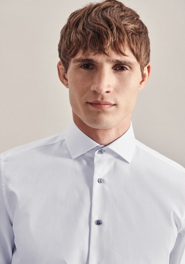 Slim Business Hemd Uni in Weiß | Seidensticker Onlineshop