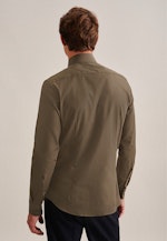 Slim Business Hemd Uni in Grün |  Seidensticker Onlineshop