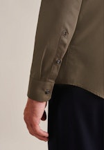 Slim Chemise d'affaires Uni in Vert |  Seidensticker Onlineshop