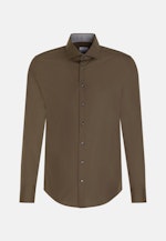 Slim Business Hemd Uni in Grün |  Seidensticker Onlineshop