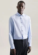 Slim Chemise d'affaires Uni in Bleu Clair |  Seidensticker Onlineshop