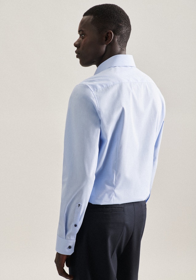 Slim Chemise d'affaires Uni in Bleu Clair | Seidensticker Onlineshop