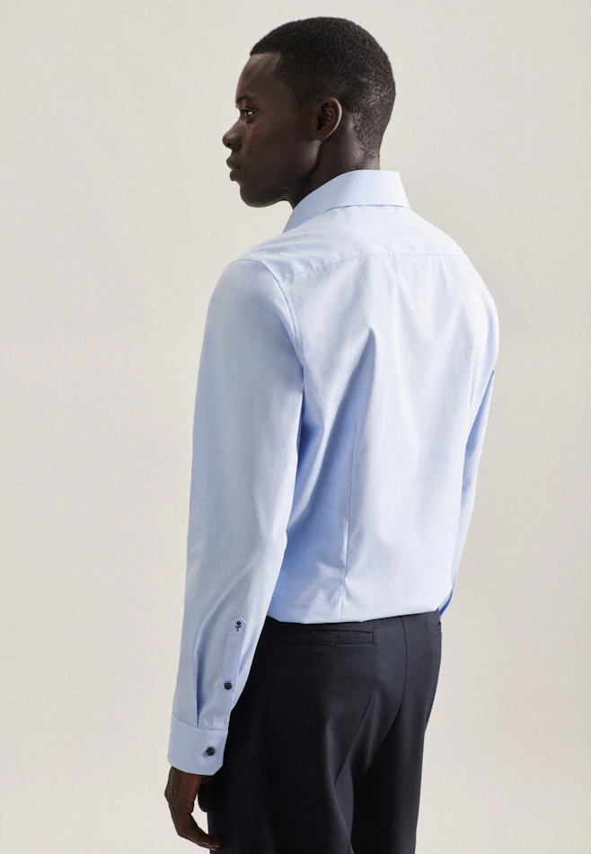 Slim Business shirt Uni in Light Blue | Seidensticker online shop