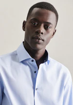 Slim Chemise d'affaires Uni in Bleu Clair |  Seidensticker Onlineshop