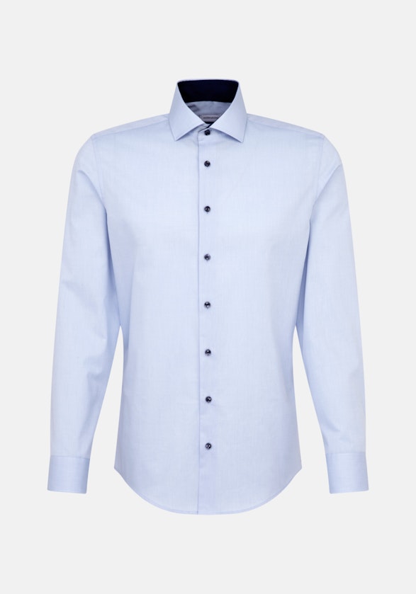 Slim Chemise d'affaires Uni in Bleu Clair | Seidensticker Onlineshop