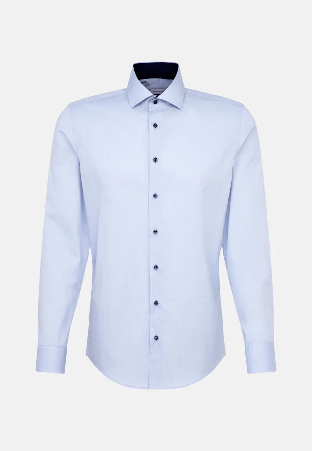 Slim Chemise d'affaires Uni in Bleu Clair |  Seidensticker Onlineshop