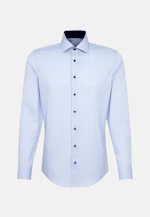 Slim Chemise d'affaires Uni in Bleu Clair |  Seidensticker Onlineshop