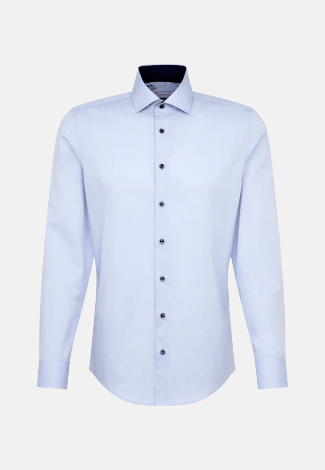 Slim Chemise d'affaires Uni in Bleu Clair |  Seidensticker Onlineshop