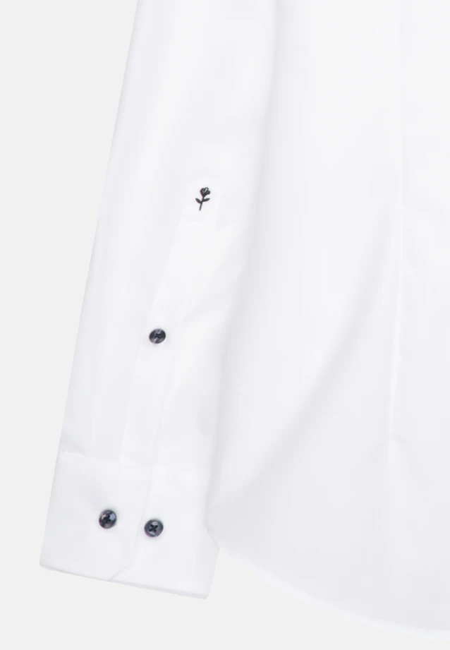 Slim Business Hemd Uni in Weiß |  Seidensticker Onlineshop