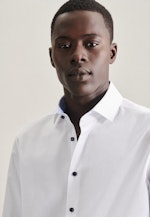 Slim Business Hemd Uni in Weiß |  Seidensticker Onlineshop