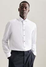 Slim Chemise d'affaires Uni in Blanc |  Seidensticker Onlineshop