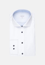 Slim Chemise d'affaires Uni in Blanc |  Seidensticker Onlineshop