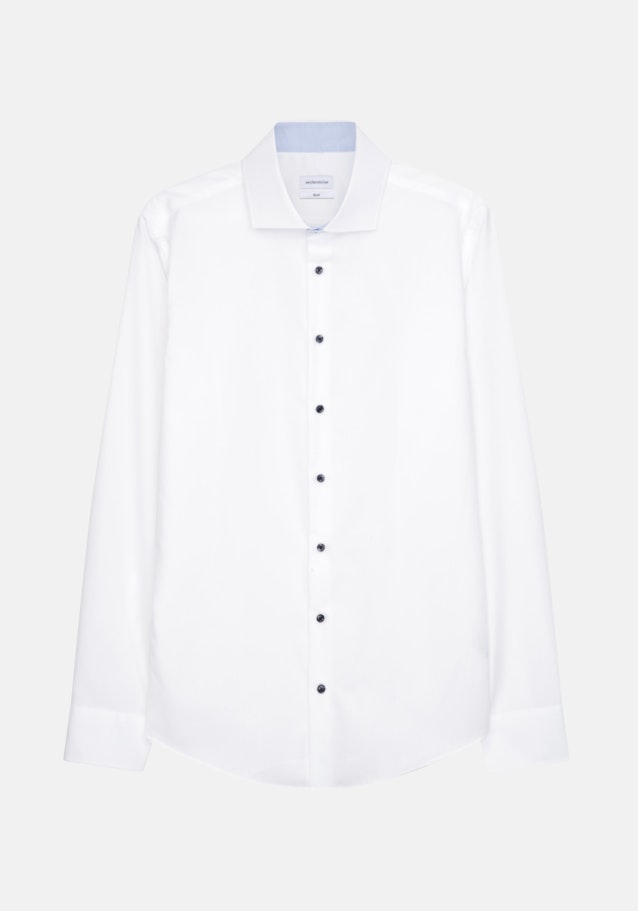 Slim Chemise d'affaires Uni in Blanc | Seidensticker Onlineshop