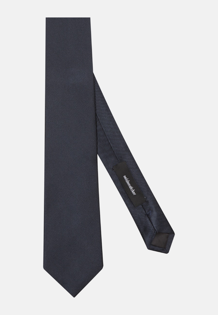 Krawatte Breit (7cm) in Dunkelblau |  Seidensticker Onlineshop