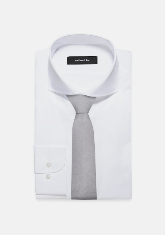 Krawatte aus 100% Seide in Grau | Seidensticker Onlineshop