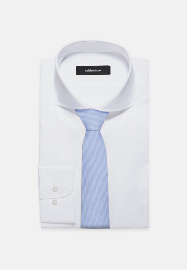 Large (7cm) Tie Stripes in Medium Blue |  Seidensticker Onlineshop