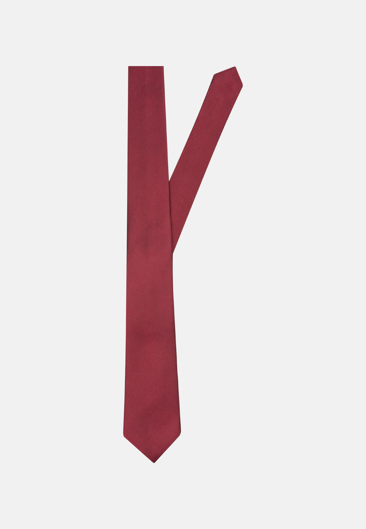 Breit (7cm) Krawatte Gestreift Rot