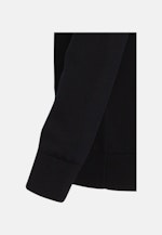 Gerader Schnitt (Normal-Fit) Pullover Uni in Schwarz |  Seidensticker Onlineshop