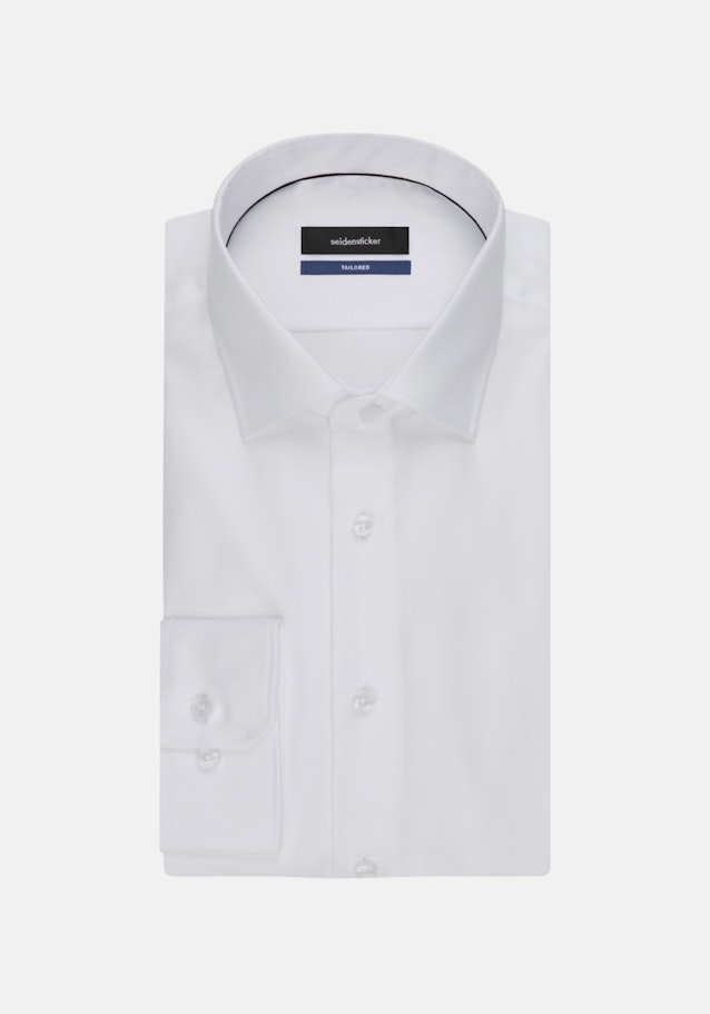 Shaped Business Shirt Uni in White | Seidensticker Onlineshop