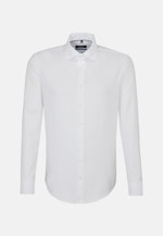 Shaped Business Shirt Uni in White |  Seidensticker Onlineshop