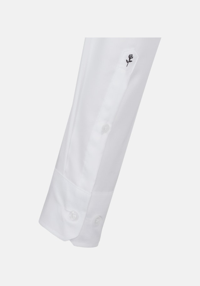 Shaped Business Shirt Uni in White | Seidensticker Onlineshop