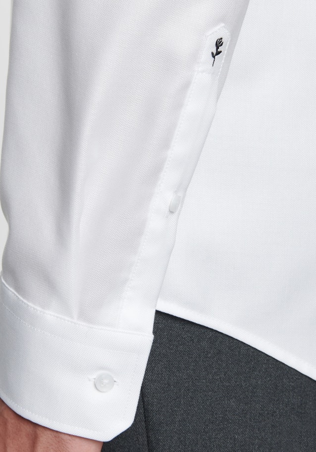 Non-iron Structure Business Shirt in X-Slim with Kent-Collar in White |  Seidensticker Onlineshop