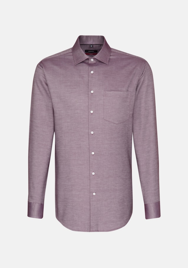 Regular Business Shirt Uni in Red | Seidensticker Onlineshop