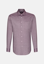 Regular Business Shirt Uni in Red |  Seidensticker Onlineshop