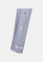 Shaped Business Shirt Check in Medium Blue |  Seidensticker Onlineshop