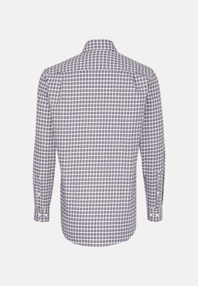 Regular Chemise Business Carreaux in Bleu Foncé |  Seidensticker Onlineshop