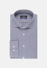 Shaped Business Shirt Tap Tread Pattern in Medium Blue |  Seidensticker Onlineshop