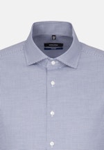 Shaped Business Shirt Tap Tread Pattern in Medium Blue |  Seidensticker Onlineshop