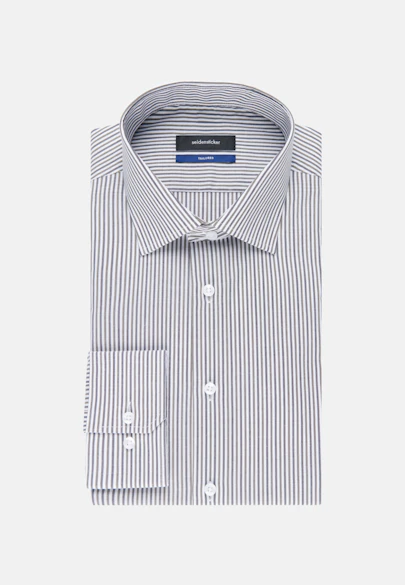 Shaped Business Shirt Stripes in Green |  Seidensticker Onlineshop