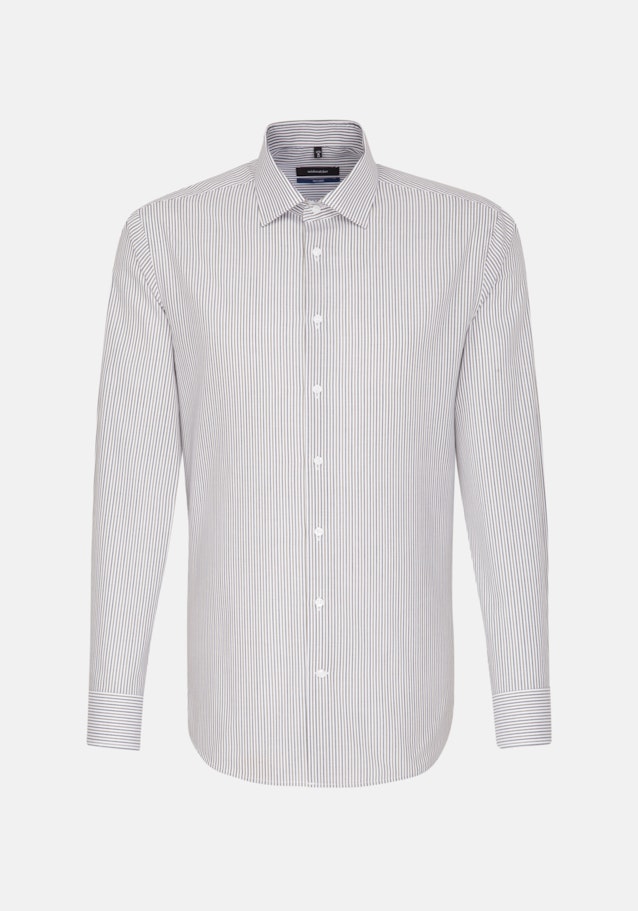 Non-iron Poplin Business Shirt in Shaped with Kent-Collar in Green |  Seidensticker Onlineshop