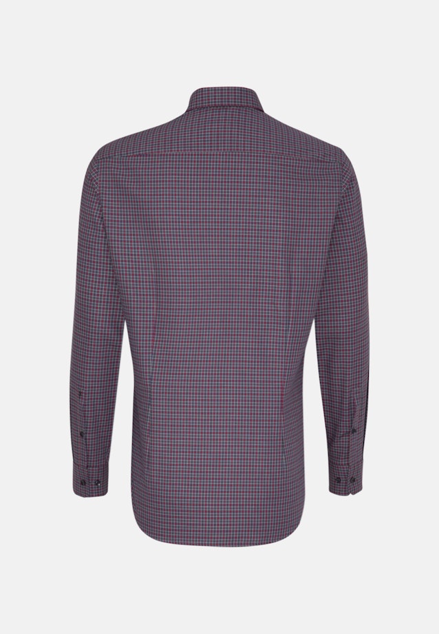 Slim Business Shirt Check in Red |  Seidensticker Onlineshop