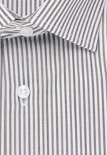Regular Business Shirt Stripes in Green |  Seidensticker Onlineshop